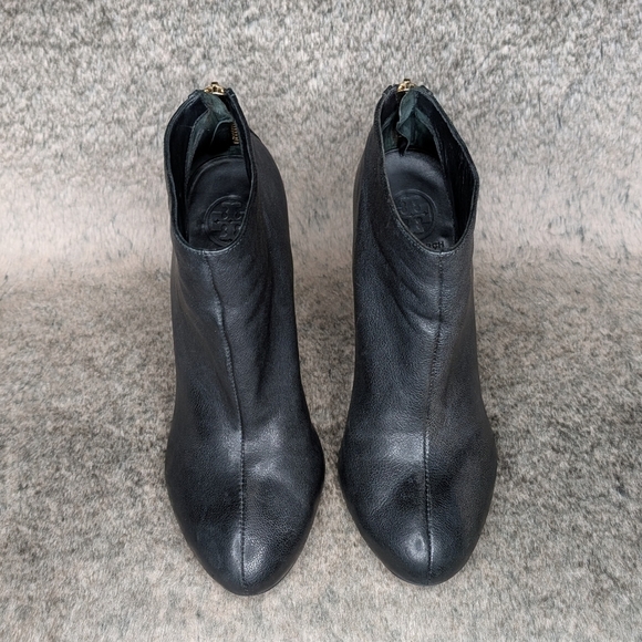 Tory Burch Corbet Bootie Black Gold Women's 10 - Picture 3 of 13